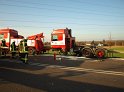 Schwerer VU PKW LKW B 59 Pulheim Rich Bocklemuend P152